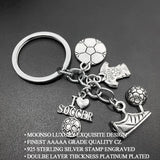 Sports Player Keychains for Men Party Gift 7430
