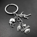 Sports Player Keychains for Men Party Gift 7430