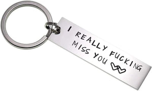 Miss You, Love You Keychain Set