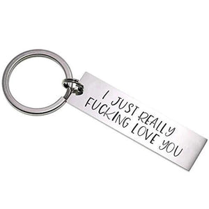 Miss You, Love You Keychain Set