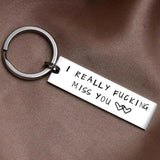 Miss You, Love You Keychain Set