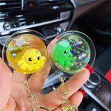 Octopus Inside Pendant Keychain Mobile Phone Lanyard