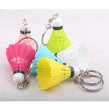 10 Mini Badminton Shuttlecock Keychain Keyring Mix
