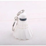 10 Mini Badminton Shuttlecock Keychain Keyring Mix