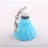 10 Mini Badminton Shuttlecock Keychain Keyring Mix