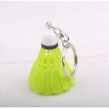 10 Mini Badminton Shuttlecock Keychain Keyring Mix