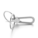 Creative Stainless Steel Keychain Waist Hanger Holder DK352