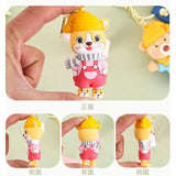 Animal Family Cartoon Suspenders Scarves Keychain
