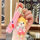 Animal Family Cartoon Suspenders Scarves Keychain
