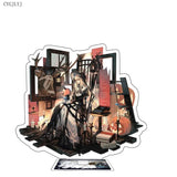 Arknights Acrylic Man Key Chain Women Key Holder Desk Decor Toys