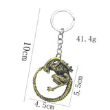 3D Aliens Predator Key Chain Alien Tail Bone Davil Queen Keychain