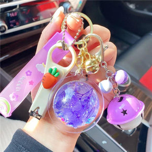 Net Red Oil Luminous Cup Keychain