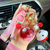 Net Red Oil Luminous Cup Keychain