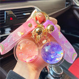 Net Red Oil Luminous Cup Keychain