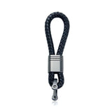 Leather Knitting Rope KeyChain Hand Woven High-Grade Car KeyChains