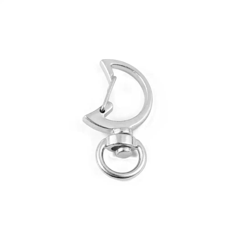 10pcs Moon Hollow Key Chain DIY Jewelry Findings Gift