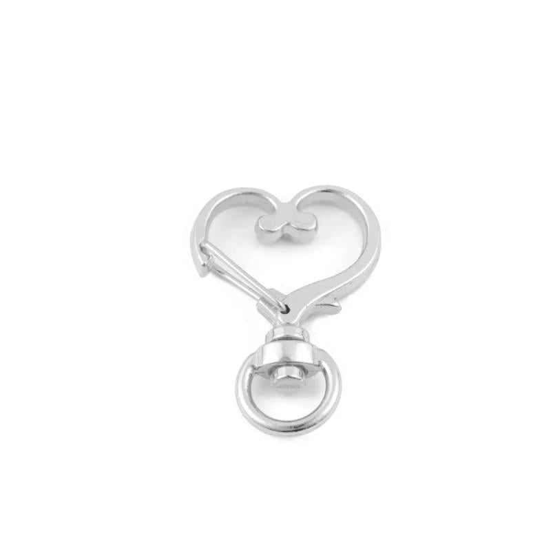 10pcs Love Heart Key Chain DIY Accessories Gift For Girl