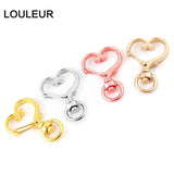 10pcs Love Heart Key Chain DIY Accessories Gift For Girl
