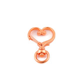 10pcs Love Heart Key Chain DIY Accessories Gift For Girl