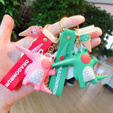 Hedgehog Doll Key Rings Crocodile Keychains Fox Key Chain Pendant