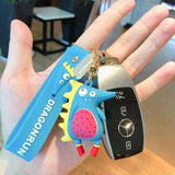 Hedgehog Doll Key Rings Crocodile Keychains Fox Key Chain Pendant