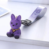 Color-Changed Puppy Bear Keychain Cartoon Resin Key Chain Gift