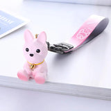 Color-Changed Puppy Bear Keychain Cartoon Resin Key Chain Gift