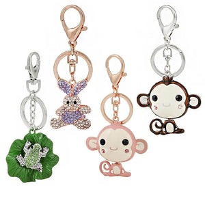 Chartered Car Keychain Female Pendant Key