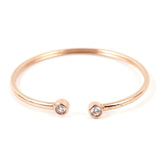 Adjustable Rhinestone Cuff Bangle Men Women Bracelet Stainless Steel