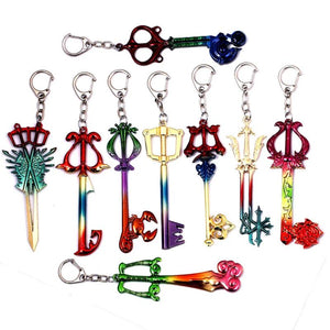 Kingdom Hearts Sora Keyblade Keychain Pendant Sword Key Chain