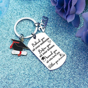 Class Of Graduation Keychain for Seniors College High Student Key Chains
