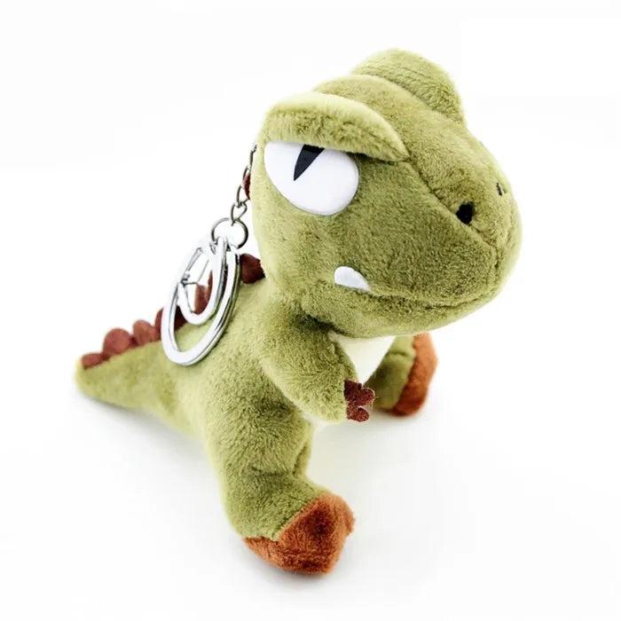 Fur Tyrannosaurus Key Chain Dinosaur Toy Keychain Gift