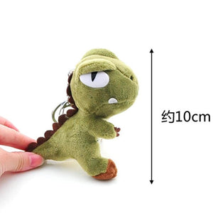 Fur Tyrannosaurus Key Chain Dinosaur Toy Keychain Gift