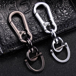 KeyChain Horseshoe Buckle Jewelry Key Rings Holder for Women