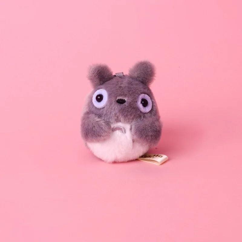 Totoro Keychain Plush Toy Neighbor Totoro Stuffed Soft Pendant Dolls
