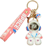 Female Astronaut Keychain Creative Epoxy Bag Pendant Birthday Gift
