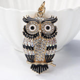 Metal Owl Key Chain Pendant