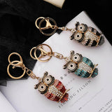 Metal Owl Key Chain Pendant
