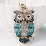 Metal Owl Key Chain Pendant