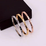 Stainless Steel Bangles Bracelet for Women Numerals Jewelry