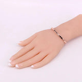 Stainless Steel Bangles Bracelet for Women Numerals Jewelry