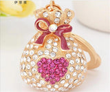 Money Purse Metal Keychain Bag Charm Gift B873