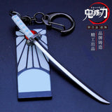 Demon Slayer Tanjirou Keychain Sword Key Chain for Men Women Bag Pendant