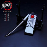 Demon Slayer Tanjirou Keychain Sword Key Chain for Men Women Bag Pendant