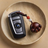 Wooden Cat's Paw Anime Car Key Chain Men Woman Gift