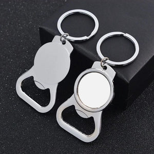 5 Pcs Metal Hardboard Keychains Blank Sublimation Heat Transfer Keychains