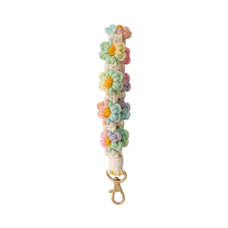 Mini Daisy Flower Keychain Keyring Wedding Party Favors
