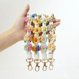 Mini Daisy Flower Keychain Keyring Wedding Party Favors