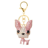 Puppy Metal Key Chain Cartoon Car Accessory Pendant