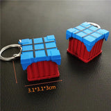 PUBG Keychain Airdrop Box Alloy Pendant Weapon Model Key chain